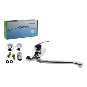 Monocomando Pared P/cocina 15cm. 35mm. Griferia Goldex Eh350