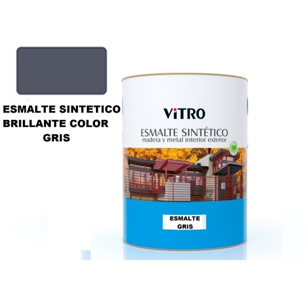 1/2lt Pintura Esmalte Sintético Brillante Vitro 26 Colores - Imagen 11