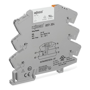 Bornera Relé De 24vdc Para Riel 2,5mm2 Gris