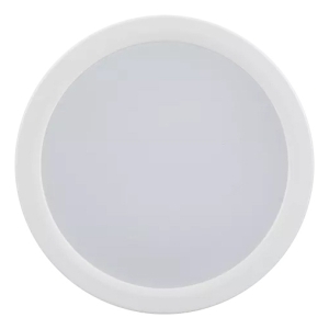 Plafón Led Redondo 12w Blanco, Luz Neutra O150mm