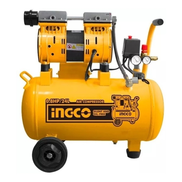 Compresor D Aire Odontologico Ingco 24lt 0.8hp 600w + Regalo