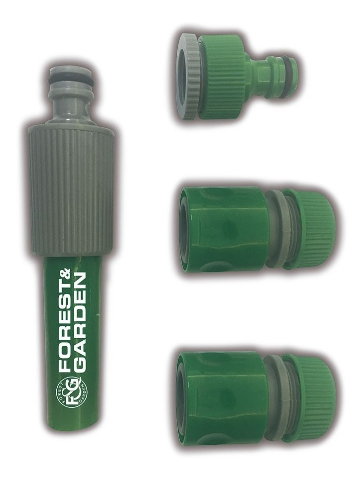 Kit Puntero Para Manguera Forest Y Garden C/acoples Mk7003/4