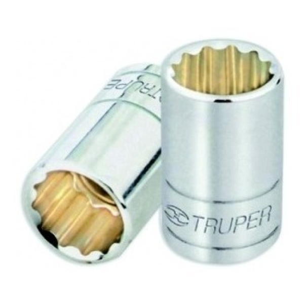 Dado Milimétrico 1/2 Estriado 30mm. Truper D-54
