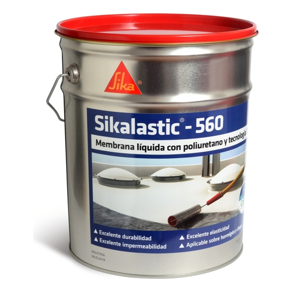 20k Membrana Poliuretano Sika Lastic 560 3 Colores - Imagen 2