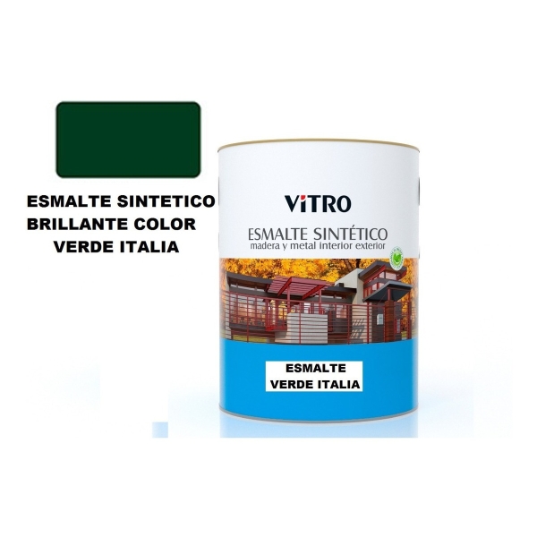 1/2lt Pintura Esmalte Sintético Brillante Vitro 26 Colores - Imagen 13