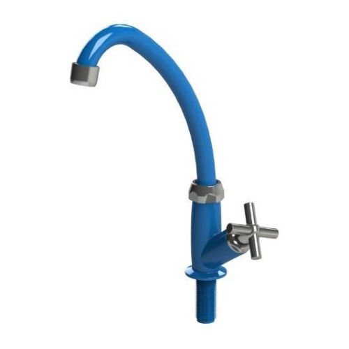 Grifo Canilla En Pvc De Mesada Siena Azul 47306 P G