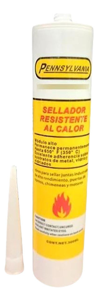 Silicona Sellador Resistente Alta Temperatura Pennsylvania
