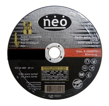 10 Disco De Corte Fino Neo 41/2 Pulgada 115x1.2x22,2mm