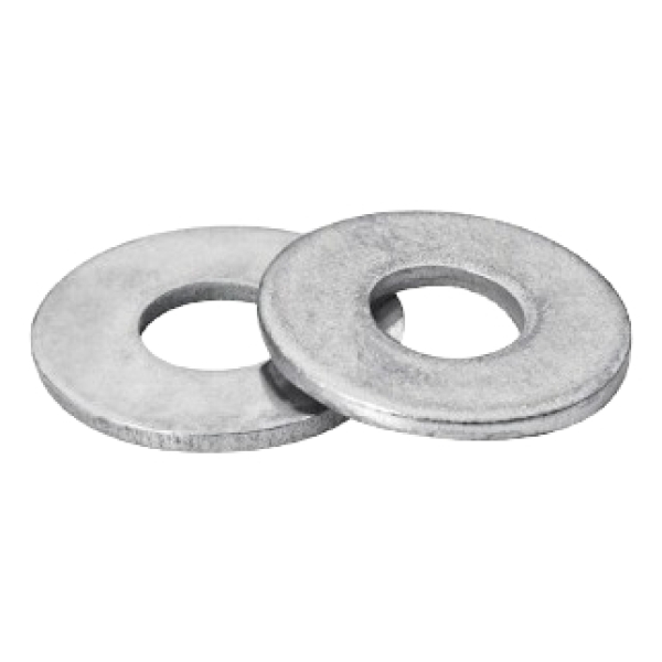 Arandelas De Acero Galvanizado 1/4 Fiero Ara-1/4 X K