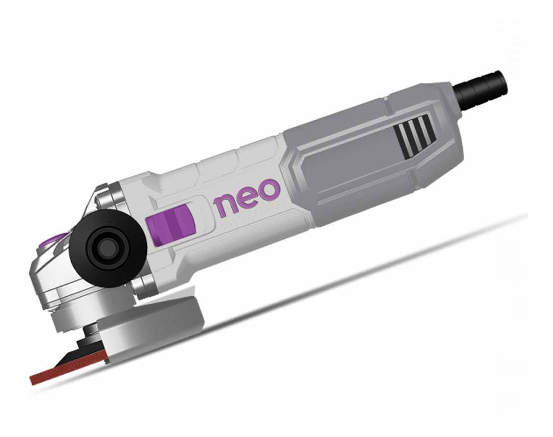 Amoladora Angular Neo Con Variador 1100w 5 125mm Aa1025/220