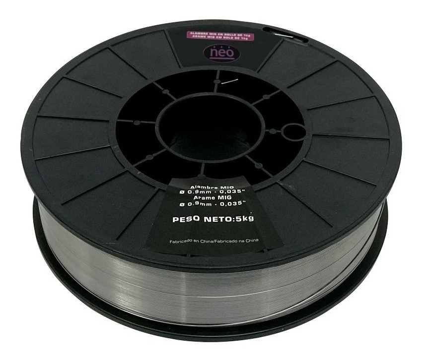 5kg Alambre Mig Para Soldar Sin Gas 0,8mm Neo A10/08/5-5k