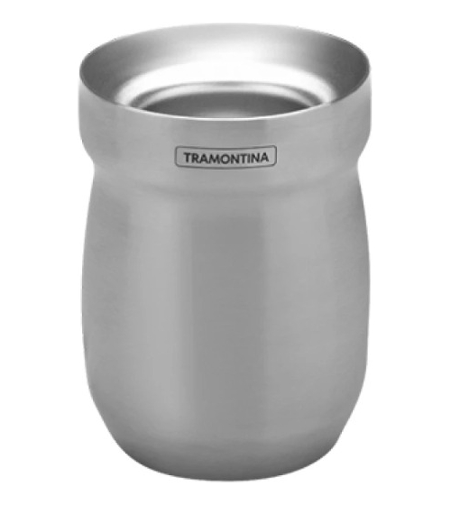 Mate Tramontina En Acero Inoxidable 240ml Tf1489 Libre D Bpa