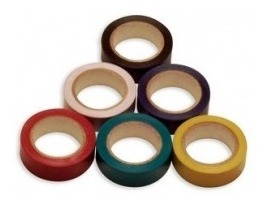 Cinta Aisladora Industrial 19mm.x 20mt Blanca 3m