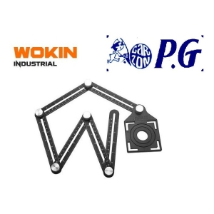 Regla Copiadora Angulo Aluminio P/ceramicas Wokin Industrial