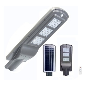 Foco Led Panel Calle Solar 90w Con Sensor Lupa Y Control