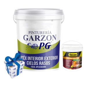 4lt Pintura P/ Pisos Multiuso Pennsylvania + 18lt Latex P G