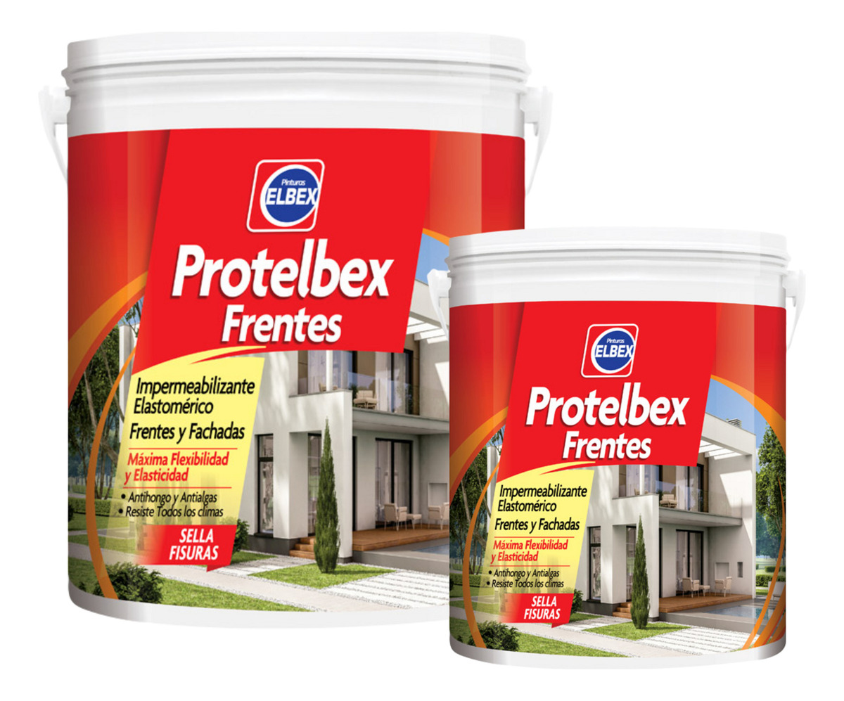20k + 4k Impermeabilizante Para Exterior Protelbex Frentes