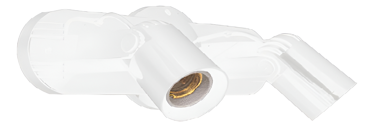 Spot Beta Ch.2 Luces E27 Base Curva Blanco
