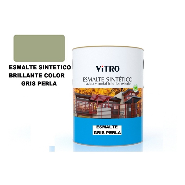 1/2lt Pintura Esmalte Sintético Brillante Vitro 26 Colores - Imagen 8