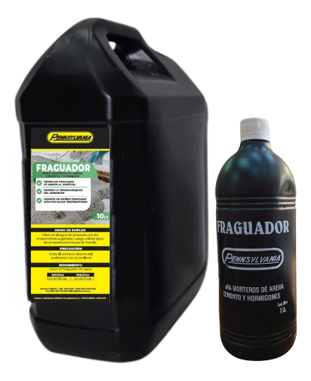 1lt Acelerante Fraguador De Hormigon Pennsylvania