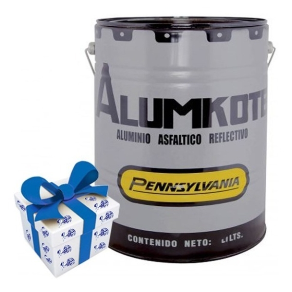 20lts Alumkote Aluminio Asfaltico Pennsylvania + Regalo!