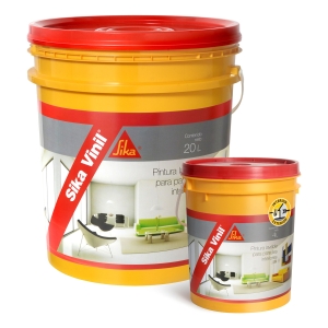 20l + 4l Pintura Sika Sikavinil Interior Lavable Antihongos!