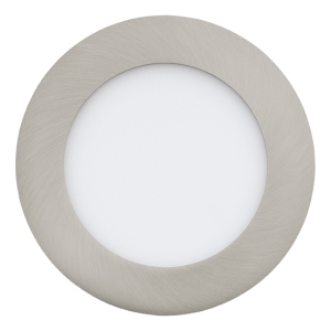 Embutido Led Con Marco Redondo Níquel 5,5w-eg1137