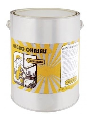 4 Litros Pintura Negro Chasis Asfalkote Pennsylvania