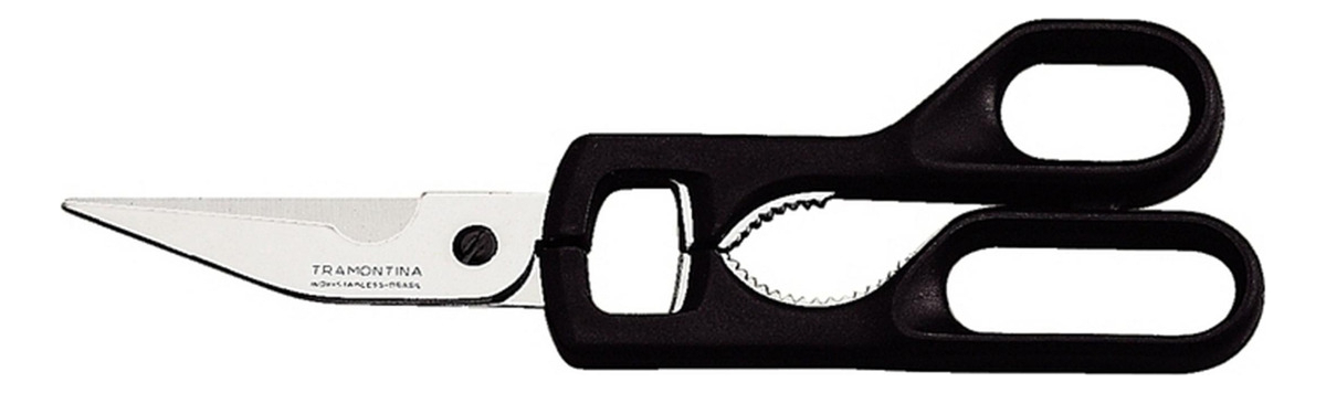 Tijera Uso Doméstico Color Negro - Tramontina Tr7696