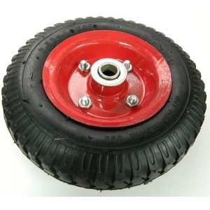 Rueda Inflable Para Carro De Carga Eje 18mm Codigo 410103