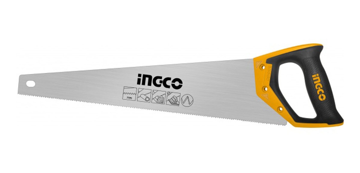 Serrucho Carpintero De Mano 450mm Ingco Hhas08450