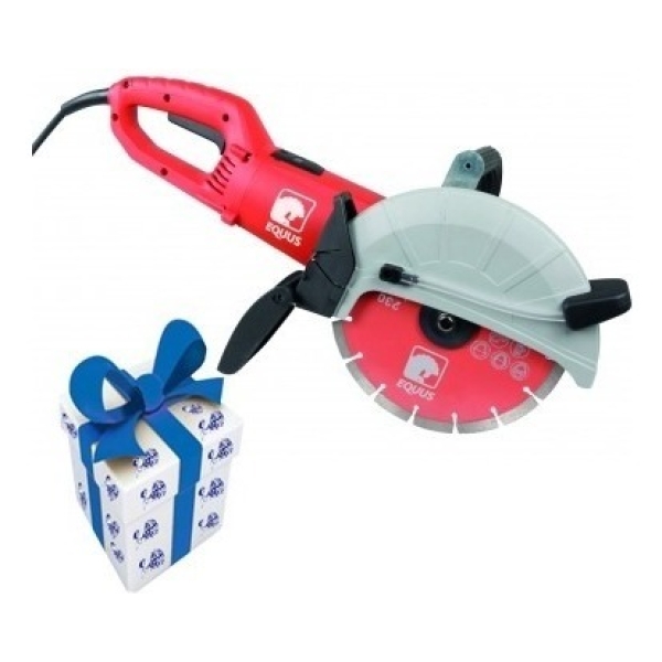 Cortadora Amoladora Multiuso Equus 230mm 2200w 55mm + Regalo