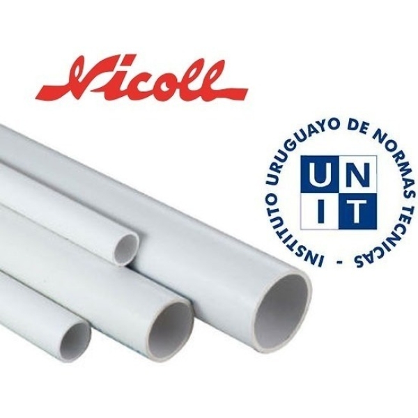 Caño De Pvc Aprobado 160mm 3.2mm Reforzado Nicoll