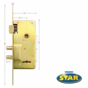Cerradura De Seguridad Star 210 S 2 Años De Garantia!
