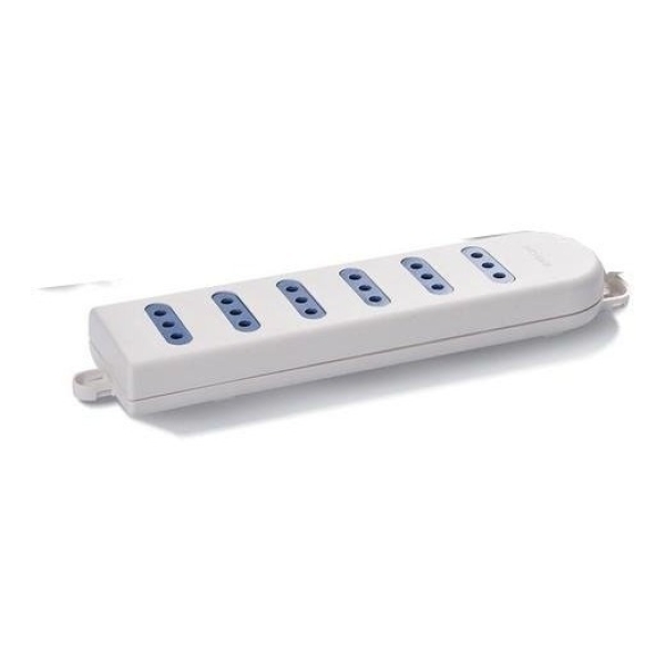 Zapatilla Sin Cable 6 Toma 3 En Linea 10amp Aprobada