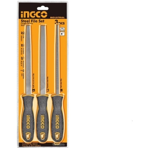Juego De Limas Escofinas Para Madera De 20cm Ingco Hktfw0308