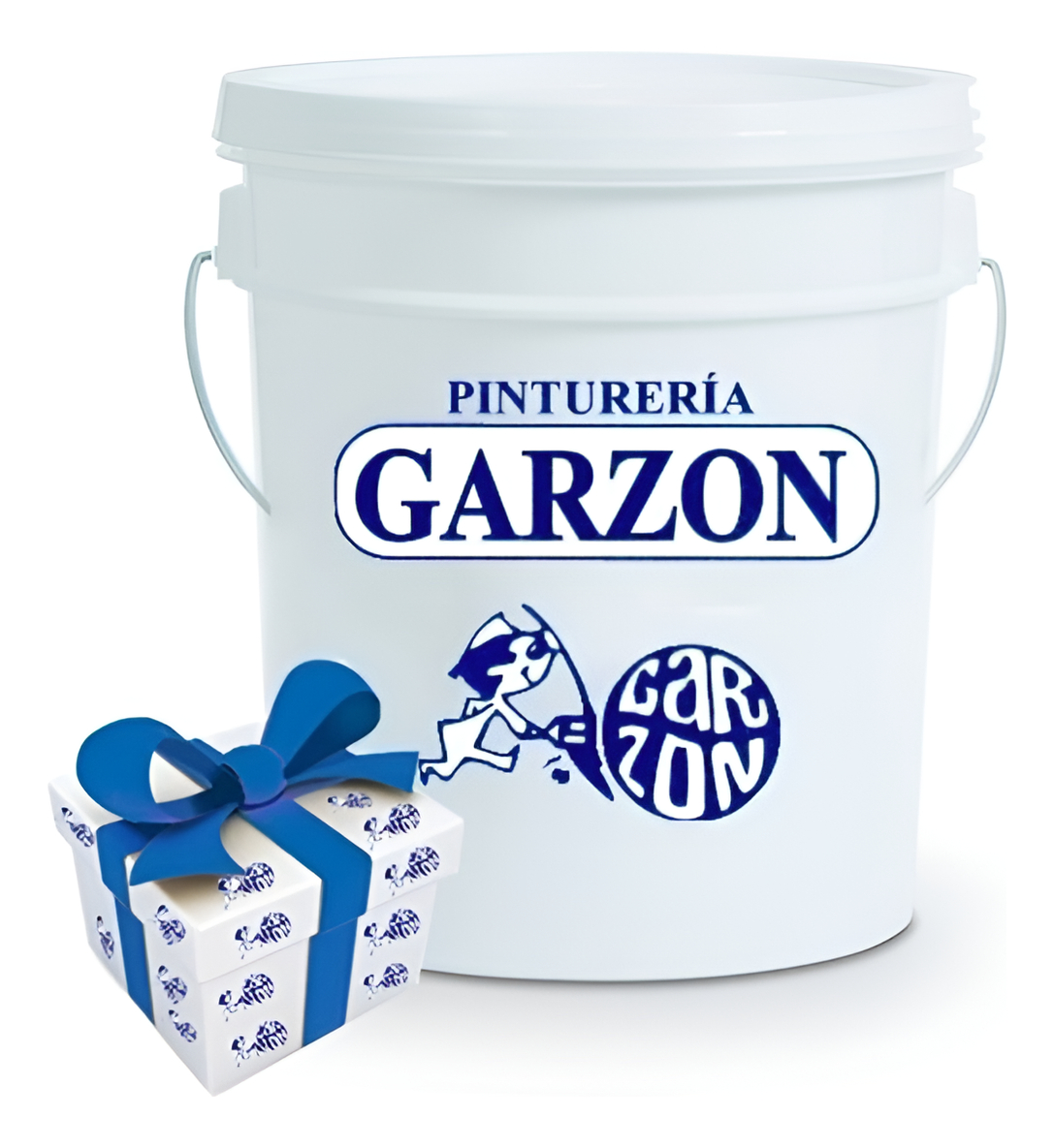 18l Pintura Latex Cielos Rasos Pintureria Garzon + Regalo!