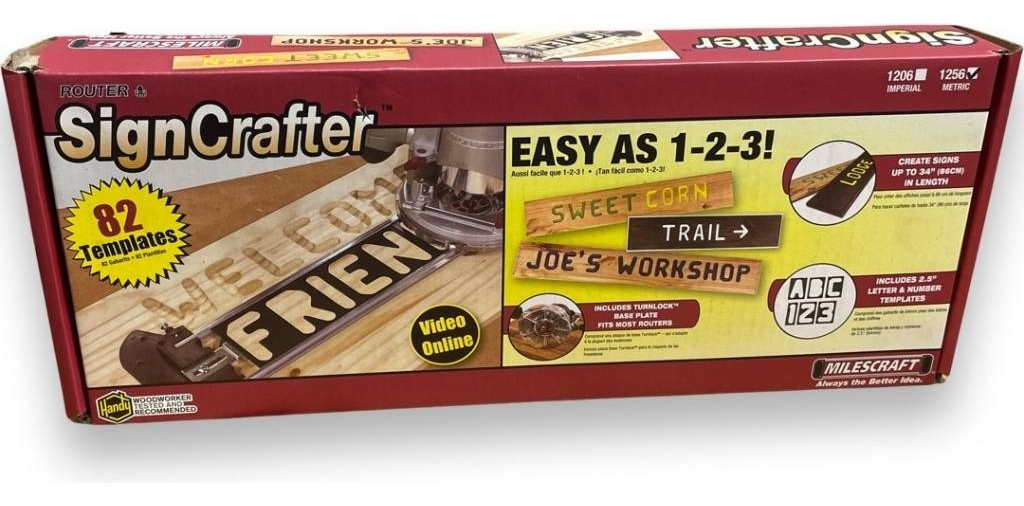 Kit De Plantillas Para Hacer Letreros Singcrafter Milescraft