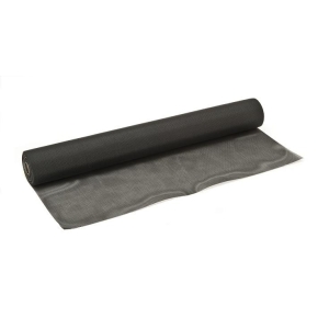 Rollo 1.0mt X 20mt De Tejido Mosquitero De Fibra Negro