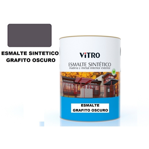 1/2lt Pintura Esmalte Sintético Brillante Vitro 26 Colores - Imagen 26