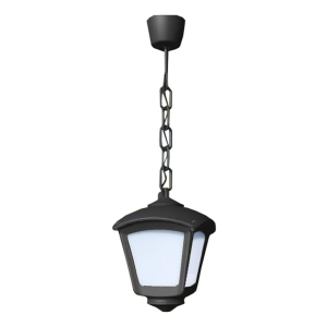 Farol Colgante Colonial Negro Ip55 E27 Sicar/roby