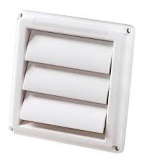 Rejilla Persiana De Extractor De Aire Para Corrugado 110mm