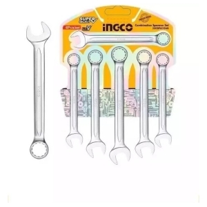 Juego De 6 Llaves Combinadas Ingco Super Select - Pg