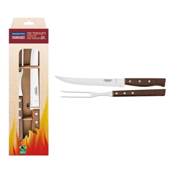 Juego P/asado 2pz. Tradicional Tramontina 22299/012