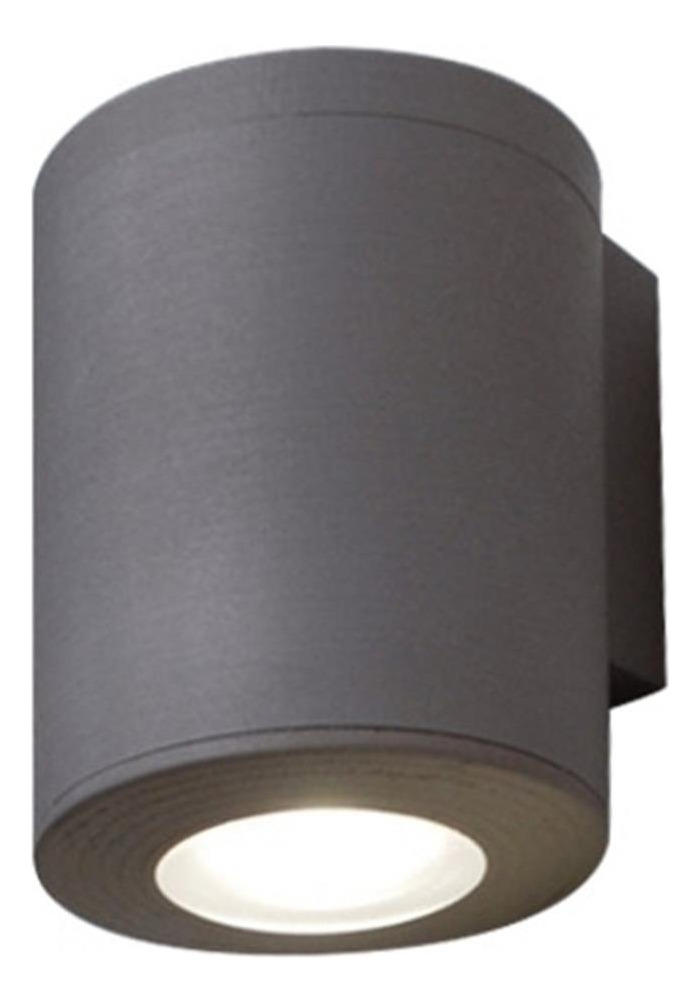 Aplique Exterior Con Lámpara Incluida, Color Gris - Fumagall
