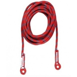 Línea Vida/cuerda Semiest,clase.a,11mm Poliam,r.10mt Cli