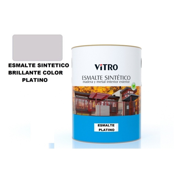 1/2lt Pintura Esmalte Sintético Brillante Vitro 26 Colores - Imagen 9