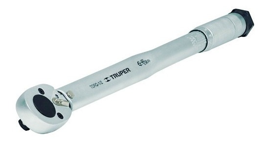 Torquímetro 465mm Capacidad 150 Ft/lb Encastr 1/2 Truper