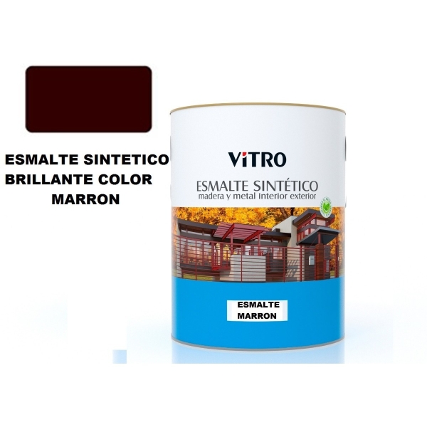 1/2lt Pintura Esmalte Sintético Brillante Vitro 26 Colores - Imagen 21