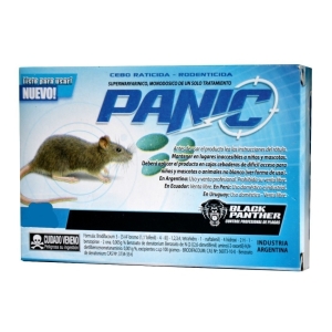 100g Veneno Para Ratas Y Ratones Panic En Pastillas